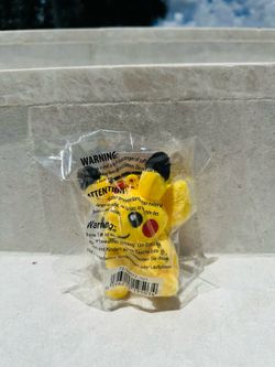 Pikachu Plush Keychain
