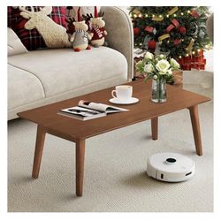 Brand new- Bamboo Coffee Table Foldable Japanese Floor  26x16x12in(walnut)