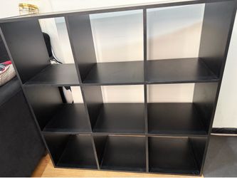 Black Cubed Storage