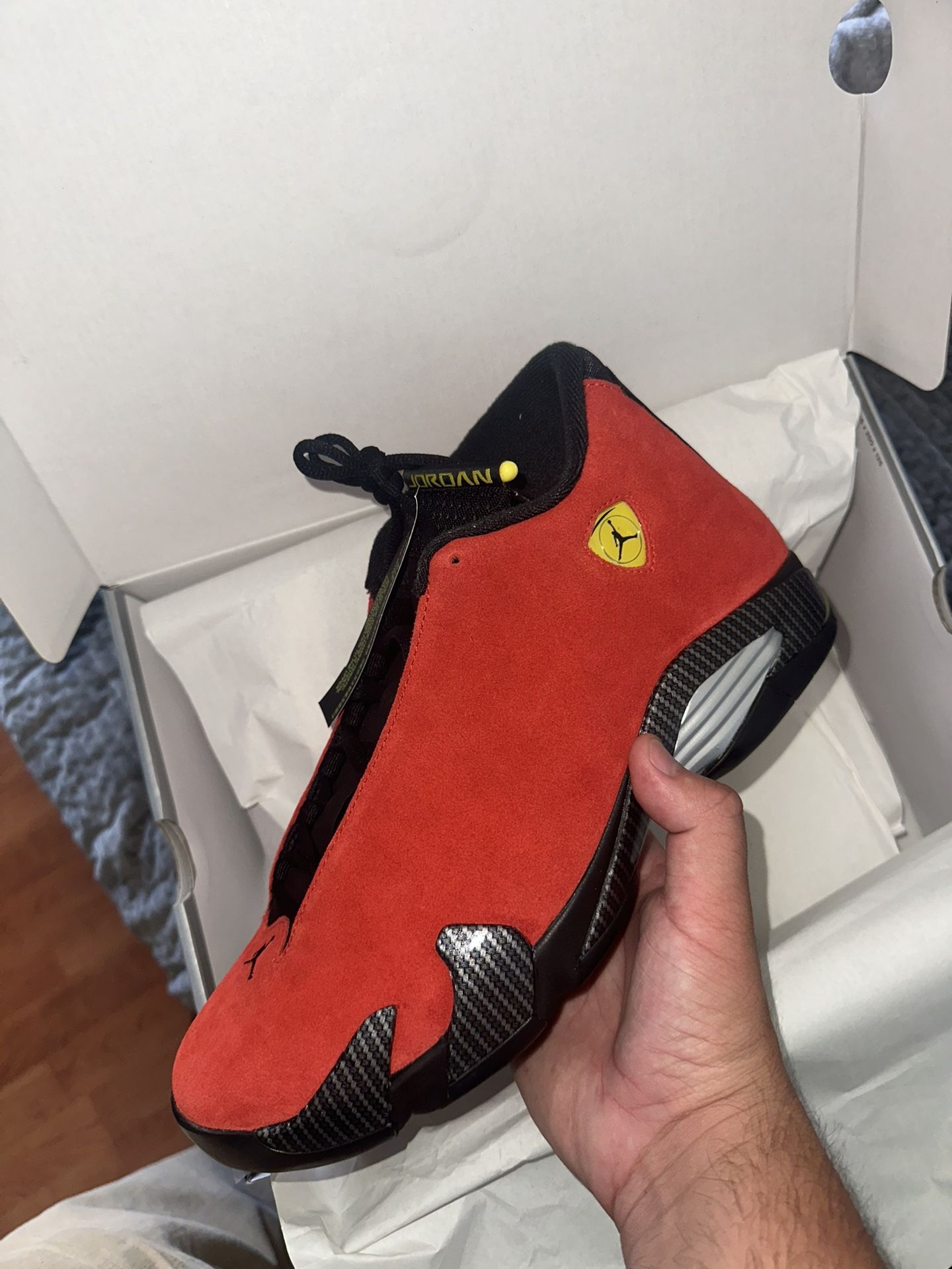 Jordan 14 “Ferrari” Size 10.5 (2 Pairs Left)