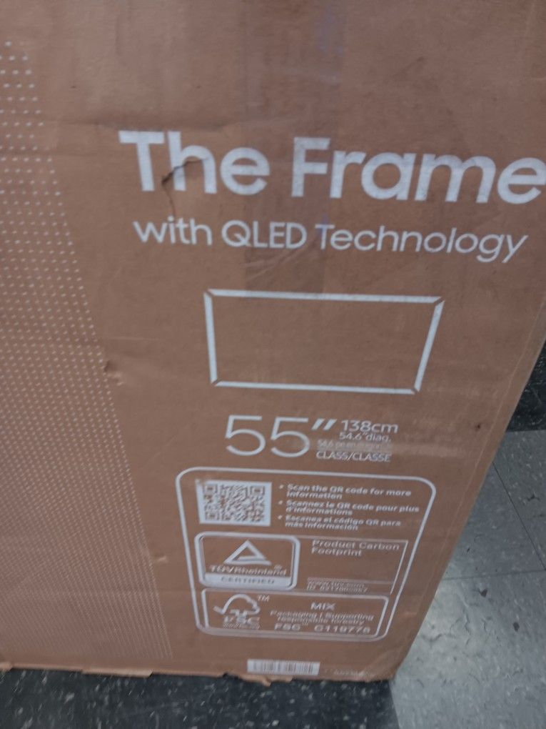 SAMSUNG 55"INCH QLED 4K THE FRAME TV LS03F