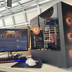 Gaming Pc / Amd RyzenFX 8350 /gtx1050ti / DDr 3 8gb  / ssd 256g  Windows 10Pro Computer