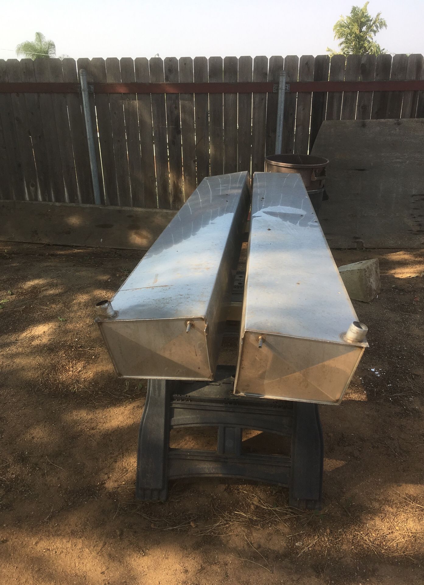 Stainless miniday vdrive jet boat fuel tanks for Sale in Fallbrook, CA