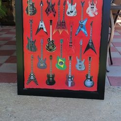 GUITAR FRAME $25