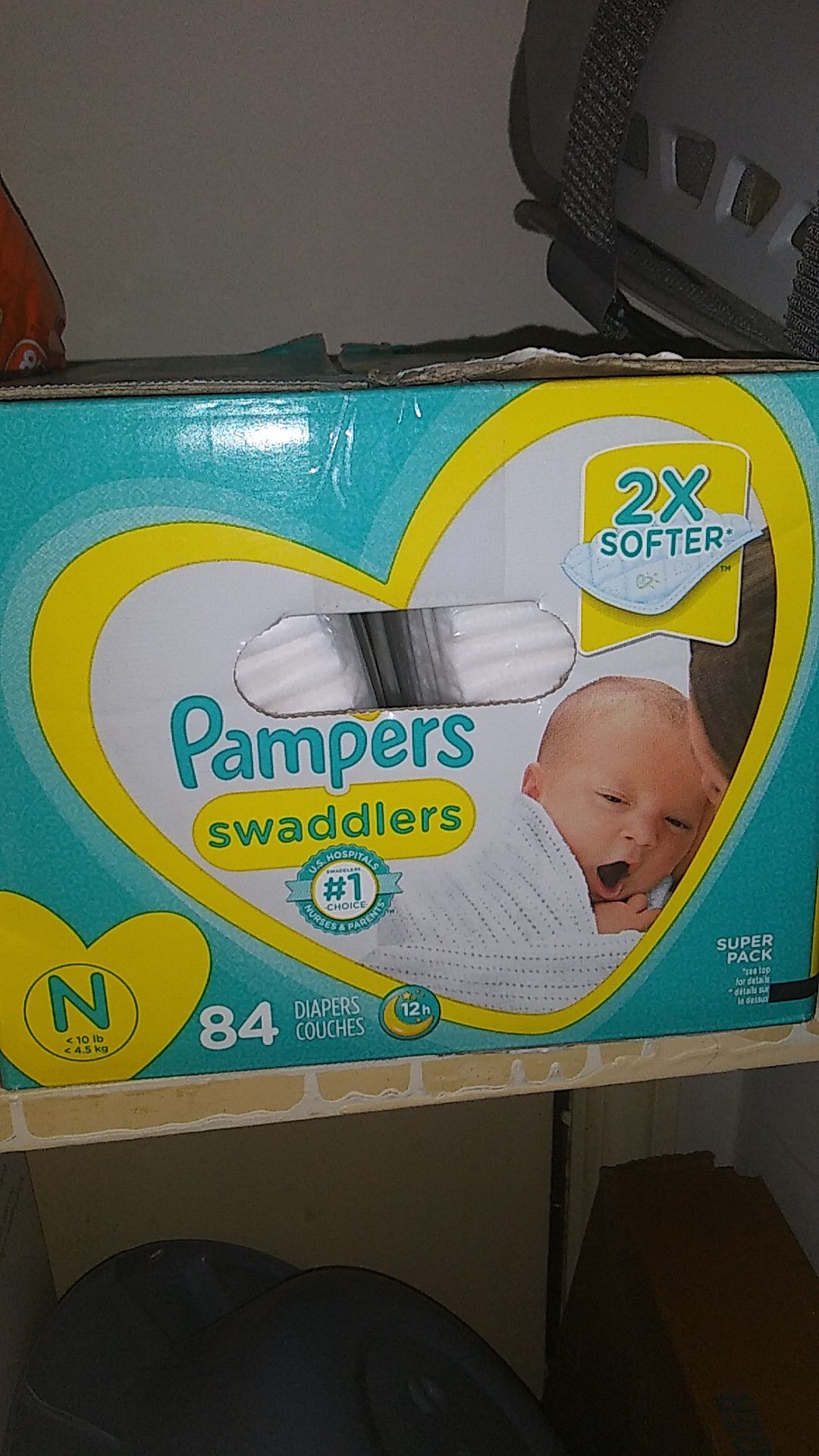 Pampers swaddlers newborn 84 And 36 Newborn Diapers The Brand Is Cloud Island