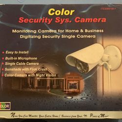 Plug And Play Security Camera 