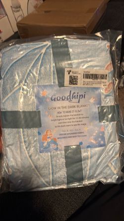 Glow in the dark Mermaid blanket