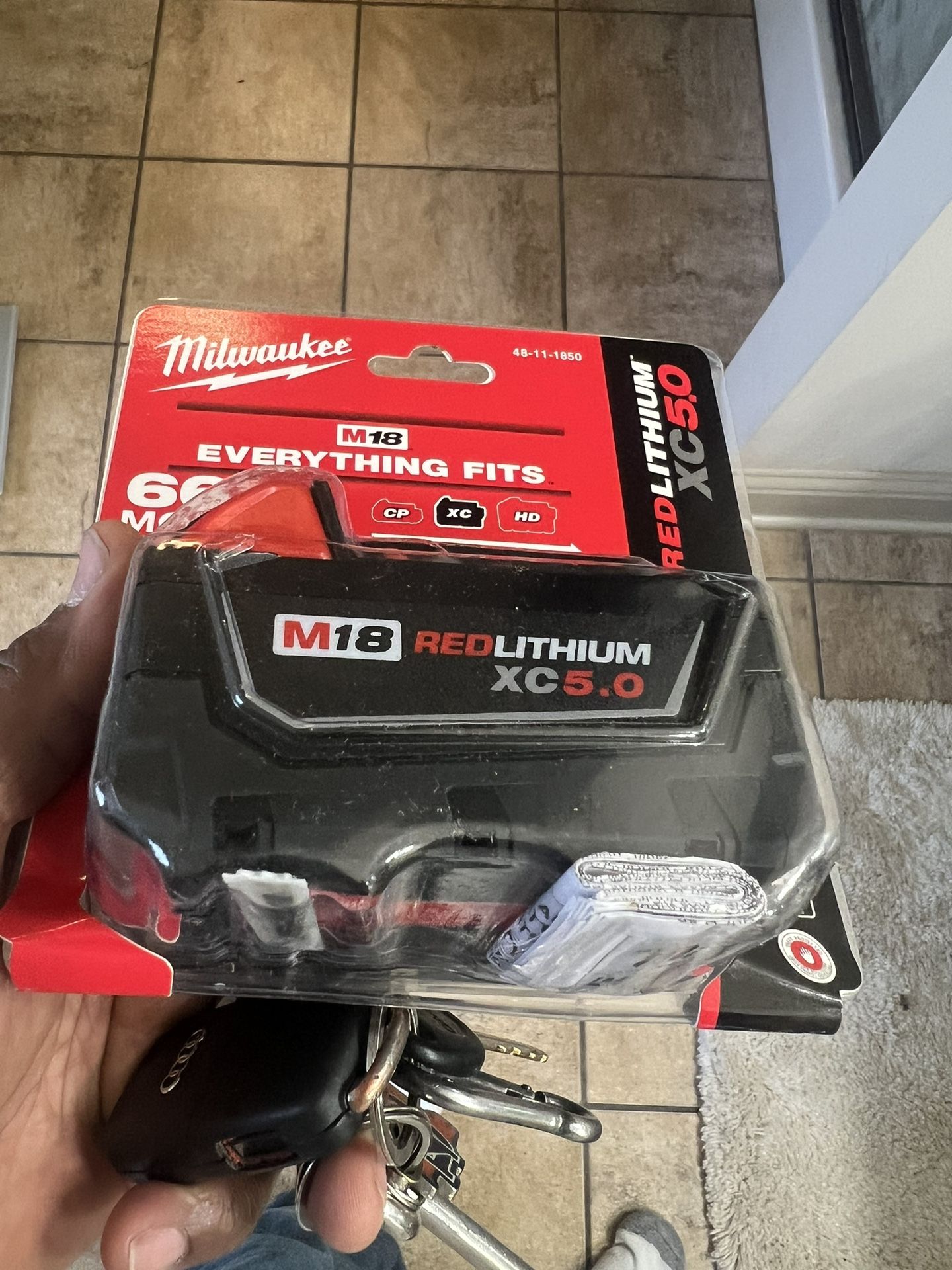 New M18 Milwaukee XC5.0 Battery