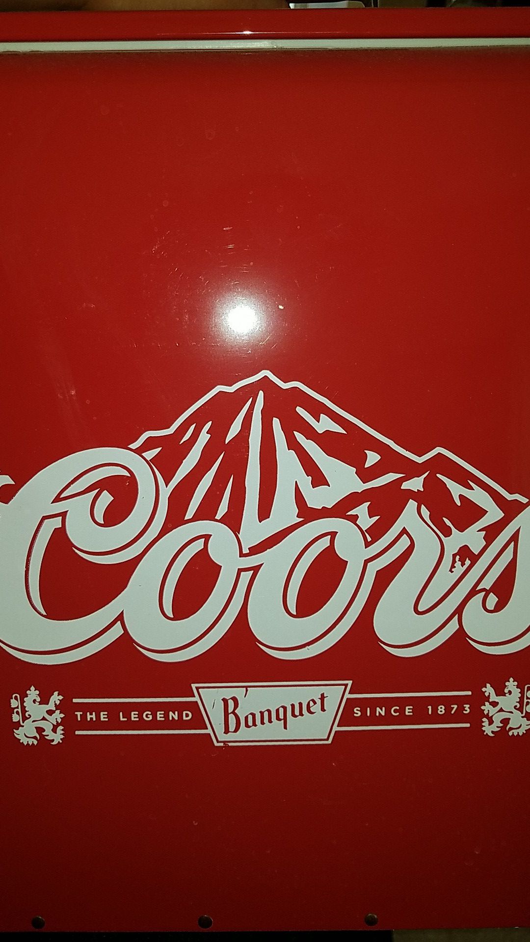 COORS Banquet ice cooler