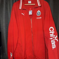 Puma Chivas Varsity Jacket Size: XL NEW 