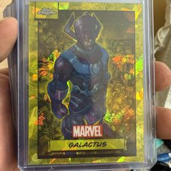 Galactus 75/75 Topps chrome Sapphire 2024 