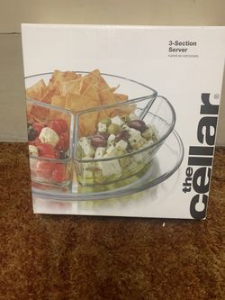 3 Section Serving Tray