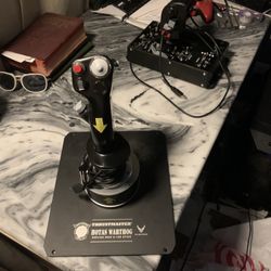 Thrustmaster HOTAS Warthog Joystick & Throttle – $200