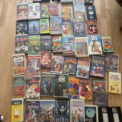 VHS AND dvD 