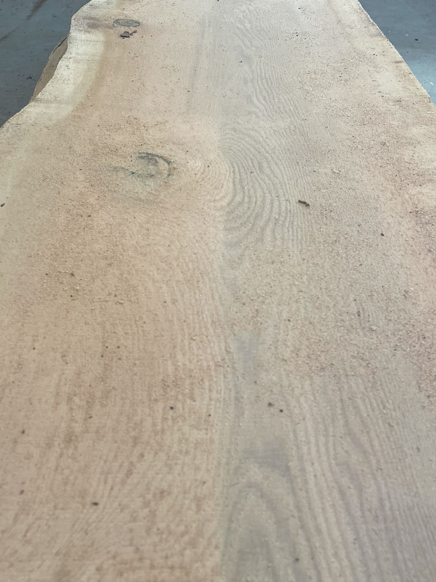 Beautiful 16 Ft Long Douglas Fir Tight Grain Live Edge Wood Slabs. 6 For $250