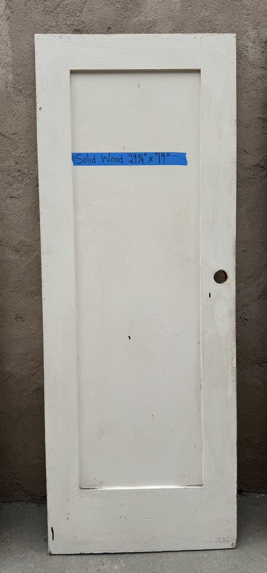 1 Solid Wood Door 1 Panel