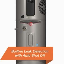 Rheem ProTerra 65 Gal. 10-Year Hybrid High Efficiency Smart Tank Electric Water Heater with Leak Detection & Auto Shutoff