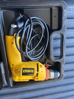 DeWalt Corded Electric Drill with Case
