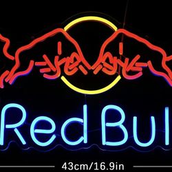 Red Bull Neon Sign 