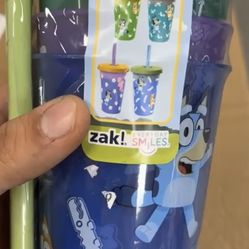 Zak! Bluey Color Changing Tumbler Set