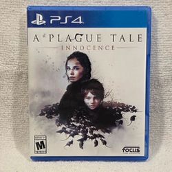 A PLAGUE TALE INNOCENCE (2019 PS4) STEALTH SURVIVOR SONY PLAYSTATION PS VIDEO GAME DISK