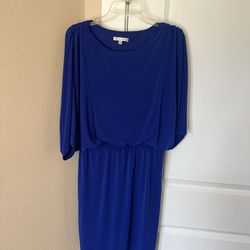 Navy Blue Dress size-12 $10