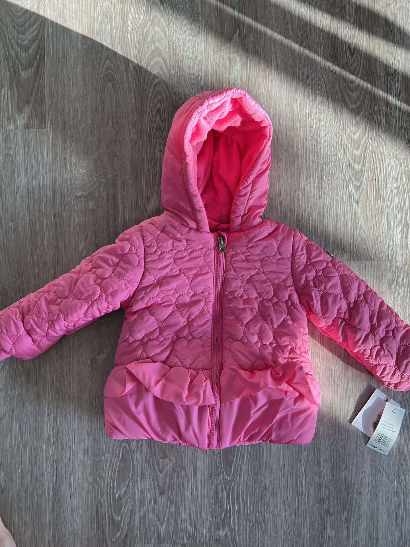 Jessica Simpson 24 month pink jacket 