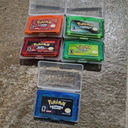 Pokemon GBA Games REPRODUCTIONS