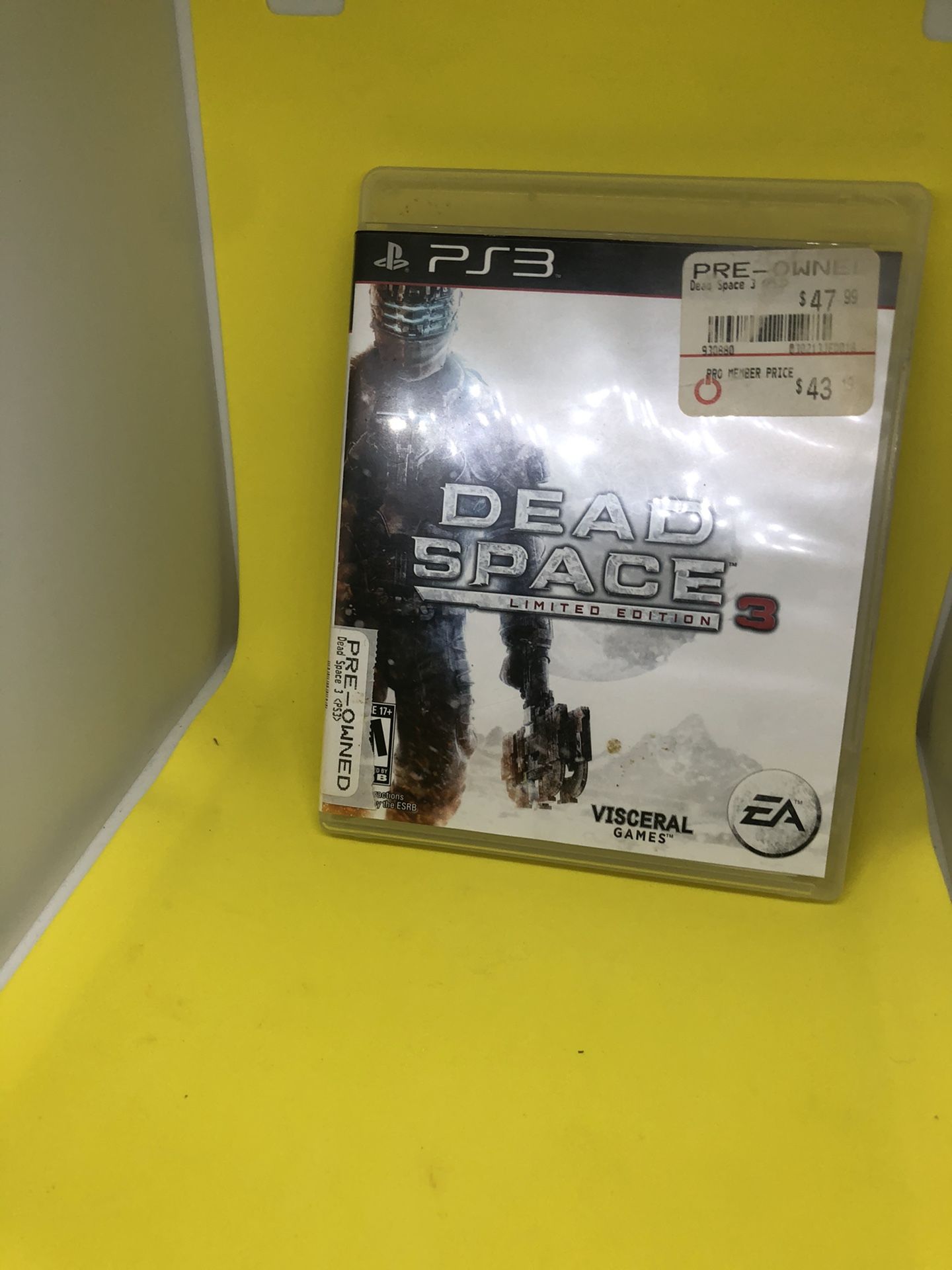 DEAD SPACE 3 LIMITED EDITION PS3 COMPLETE FAST SHIPPING!