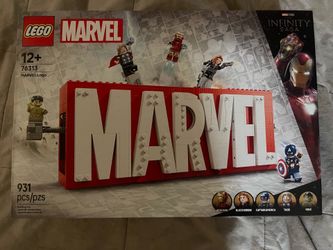 Lego Marvel Logo Infinity Saga Set