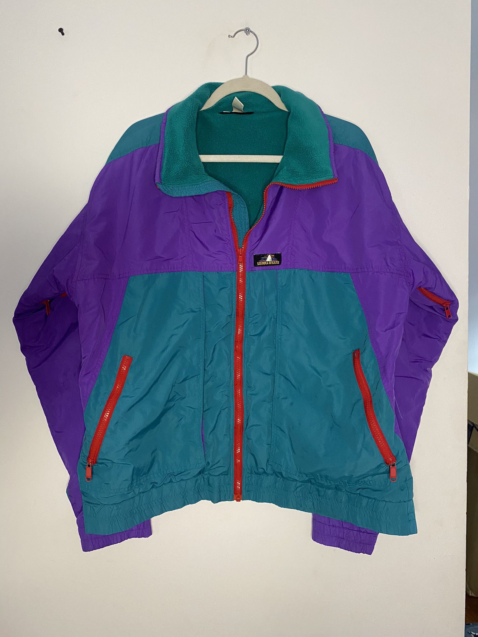 sierra designs vintage rain coat jacket size L