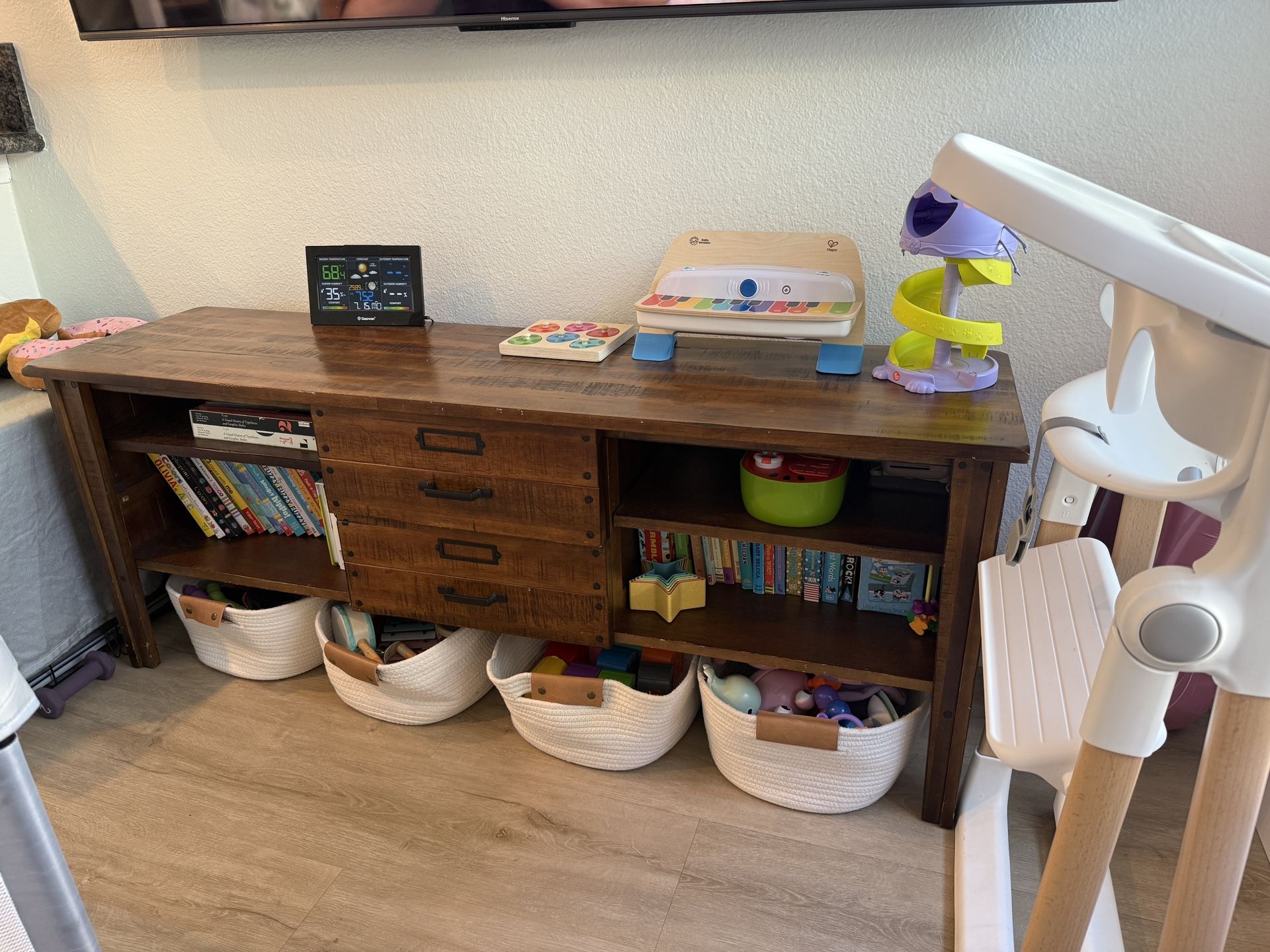 World Market Wood TV Console