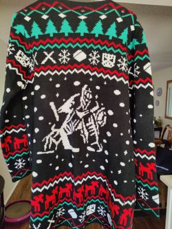 Hockey Goalie Christmas Sweater