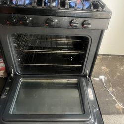 Black 5 burner Stove