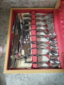 Silverware vintage stainless steel