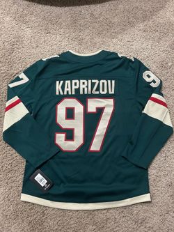 Minnesota Wild Kirill Kaprizov #97 Fanatics Green NHL Jersey