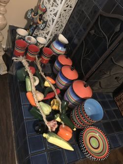 Mexican style kitchen set