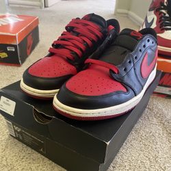 Air Jordan Og (bred Lows) Size 10.5 Ft/fs: