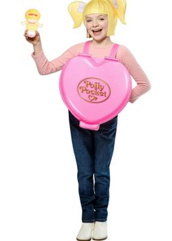 Rubies Polly Pocket Halloween Costume Girls One Size Polly Pocket Pink Costume (new)