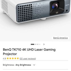 Gaming/movie projector 4k benQ