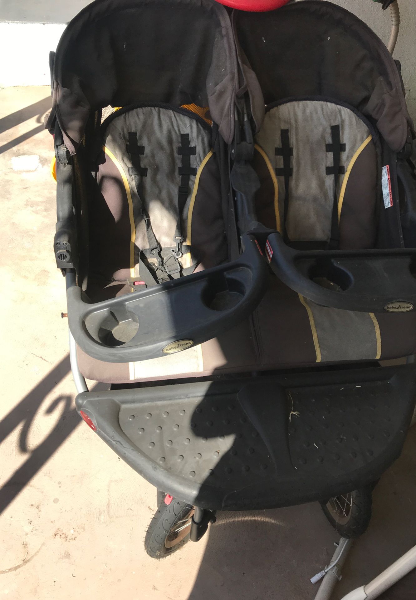 Double strollers w/ speaker