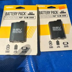 Psp Battery Pack Lot Of 2 
