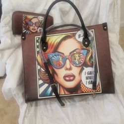 I Said What I Said Retro Pop Art Series Bag