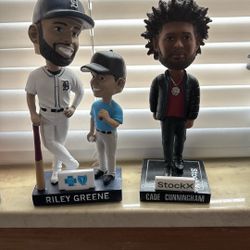 Riley Greene; Cade Cunningham Bobblehead 