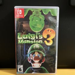 Luigi’s Mansion 3 for Nintendo Switch video game console system Luigi Luigis Three Complete