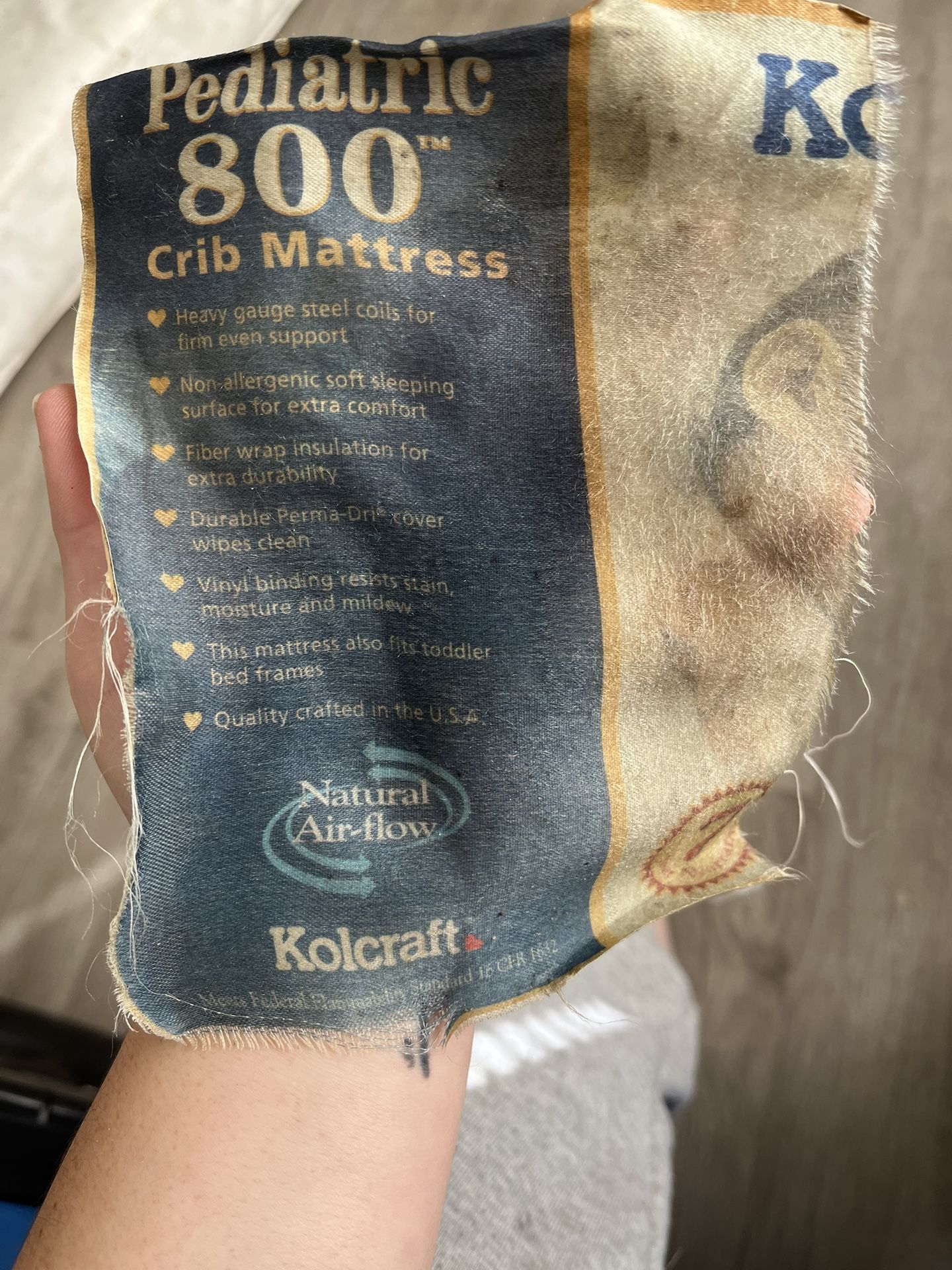 Kolcraft 800 Crib Mattress