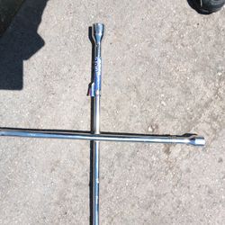  Vantage 4 Way Wheel Lug Wrench 20 inch Model Stainless

