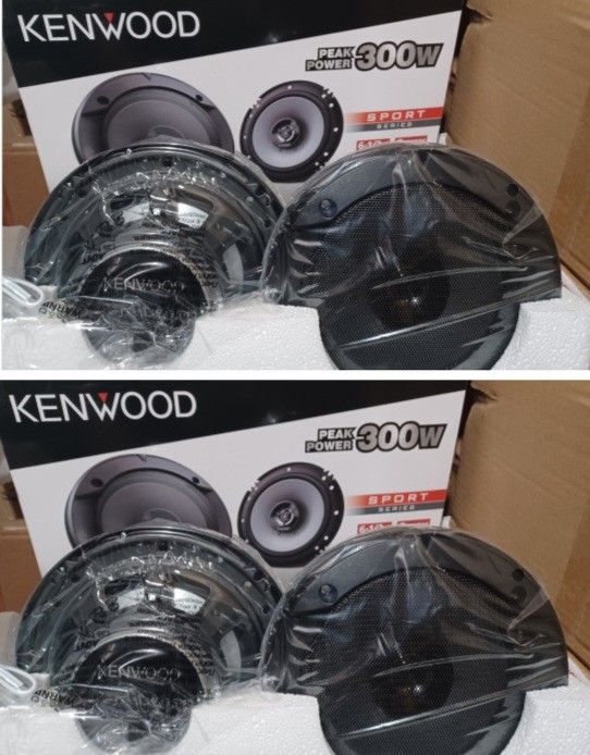 2x Pairs Of Kenwood 6½" Speakers 