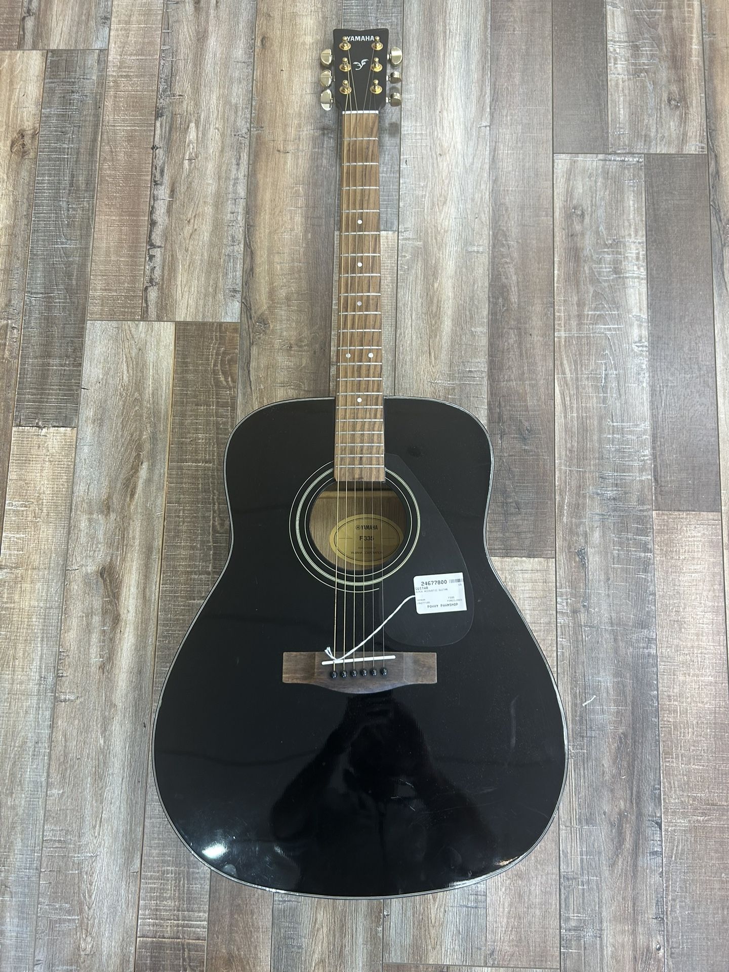 Yamaha F335 Black Acoustic Guitar