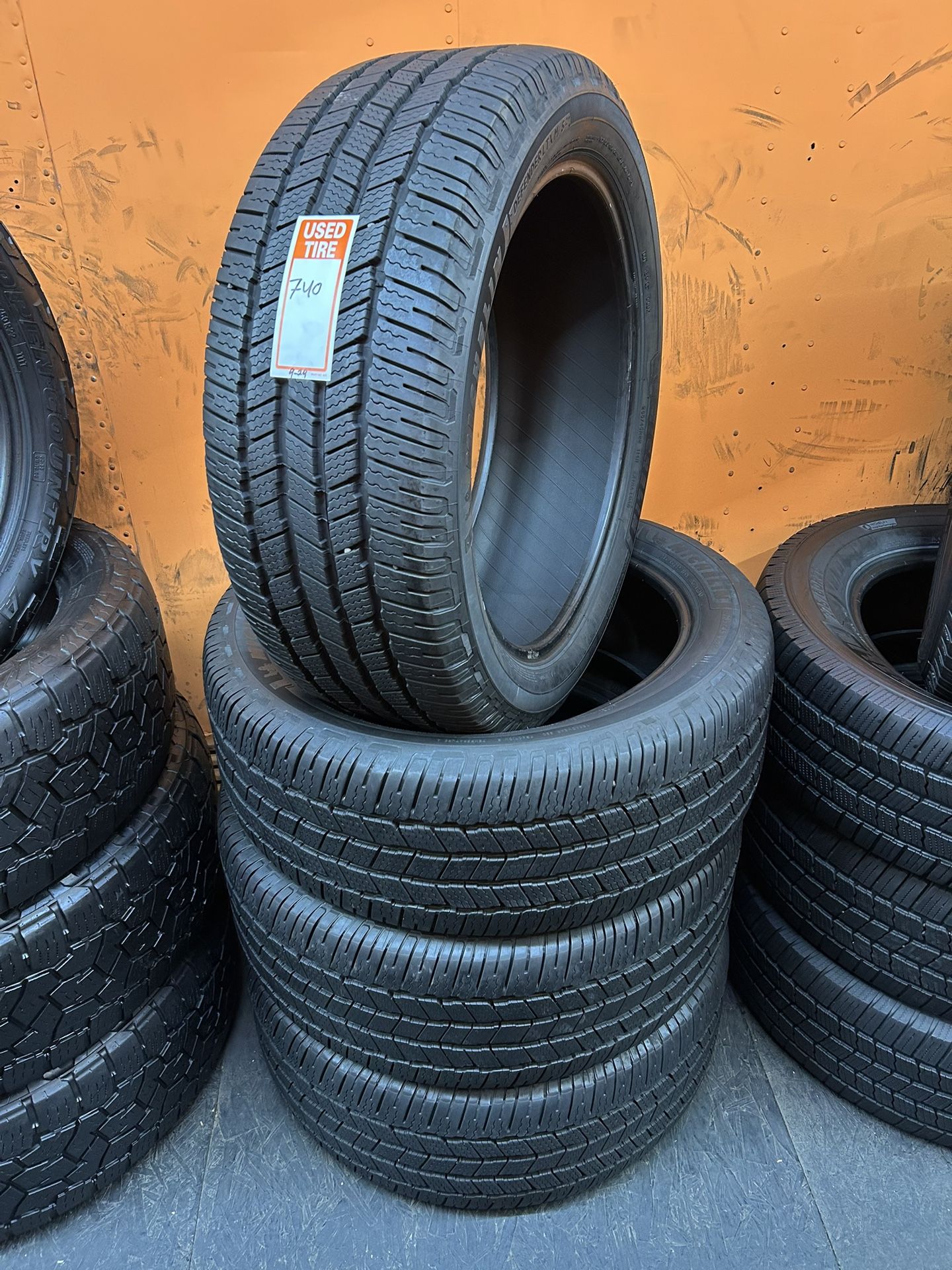 285/45R22 Michelin Defender LTX M/S2 High Tread Full Tire Set